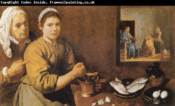 Diego Velazquez Christ in the House of Martha and Mary